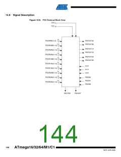 浏览型号ATMEGA16M1_1的Datasheet PDF文件第144页