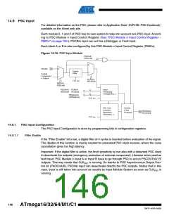 浏览型号ATMEGA16M1_1的Datasheet PDF文件第146页