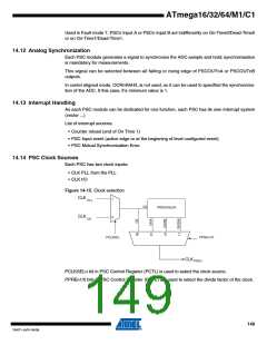 浏览型号ATMEGA16M1_1的Datasheet PDF文件第149页