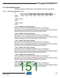 浏览型号ATMEGA16M1_1的Datasheet PDF文件第151页