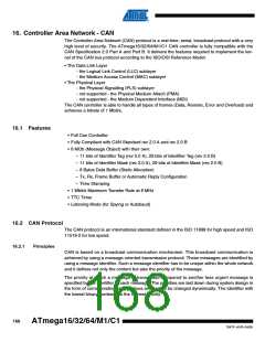浏览型号ATMEGA16M1_1的Datasheet PDF文件第168页