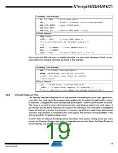 浏览型号ATMEGA16M1_1的Datasheet PDF文件第19页