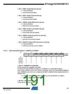 浏览型号ATMEGA16M1_1的Datasheet PDF文件第191页