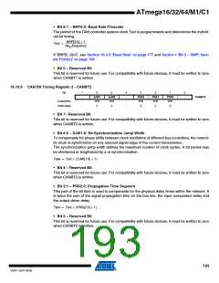 浏览型号ATMEGA16M1_1的Datasheet PDF文件第193页