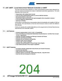 浏览型号ATMEGA16M1_1的Datasheet PDF文件第204页