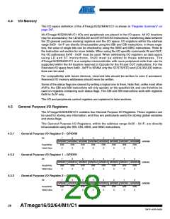 浏览型号ATMEGA16M1_1的Datasheet PDF文件第28页