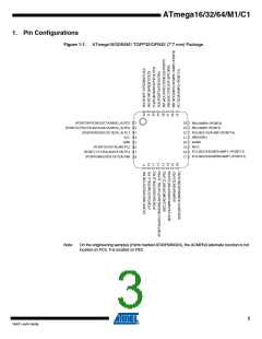 浏览型号ATMEGA16M1_1的Datasheet PDF文件第3页