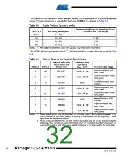 浏览型号ATMEGA16M1_1的Datasheet PDF文件第32页