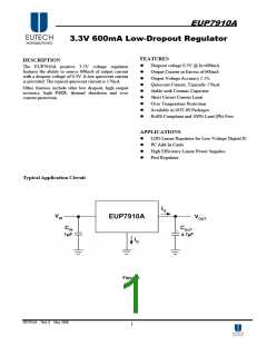 浏览型号EUP7910A的Datasheet PDF文件第1页