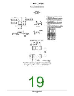 浏览型号LMV931的Datasheet PDF文件第19页