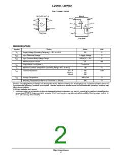 浏览型号LMV931的Datasheet PDF文件第2页