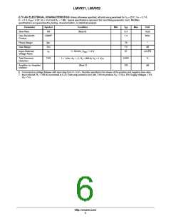 浏览型号LMV931的Datasheet PDF文件第6页