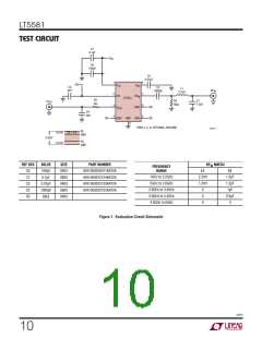 浏览型号LT5581的Datasheet PDF文件第10页