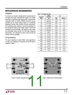 浏览型号LT5581的Datasheet PDF文件第11页