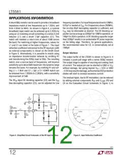 浏览型号LT5581的Datasheet PDF文件第12页