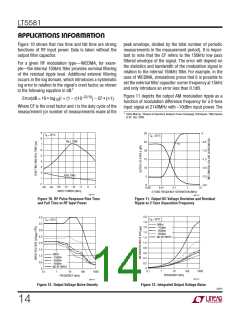 浏览型号LT5581的Datasheet PDF文件第14页