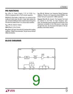 浏览型号LT5581的Datasheet PDF文件第9页