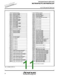 浏览型号M37905F8CSP的Datasheet PDF文件第11页