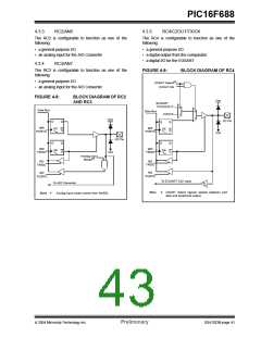 浏览型号PIC16F688-I/P的Datasheet PDF文件第43页