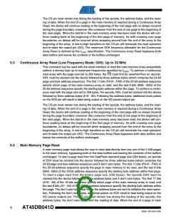 浏览型号AT45DB041D-SU-SL954的Datasheet PDF文件第6页