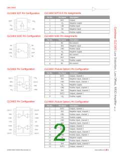 浏览型号CLC1003ISO8X的Datasheet PDF文件第2页