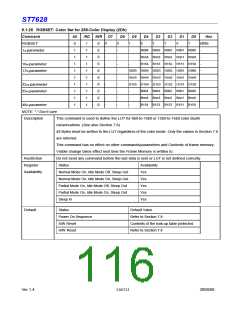 浏览型号ST7628的Datasheet PDF文件第116页