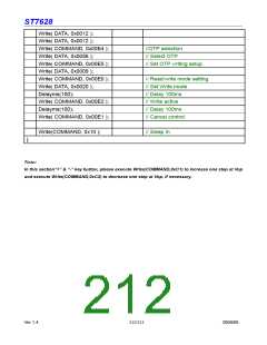 浏览型号ST7628的Datasheet PDF文件第212页