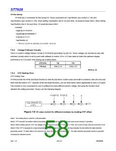 浏览型号ST7628的Datasheet PDF文件第58页