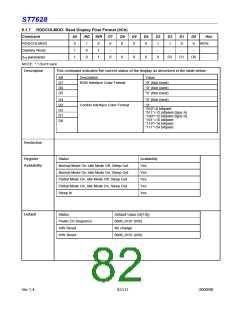 浏览型号ST7628的Datasheet PDF文件第82页