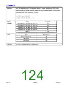 浏览型号ST7669V的Datasheet PDF文件第124页