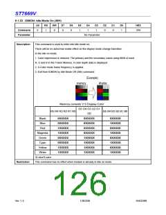 浏览型号ST7669V的Datasheet PDF文件第126页