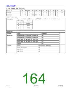 浏览型号ST7669V的Datasheet PDF文件第164页