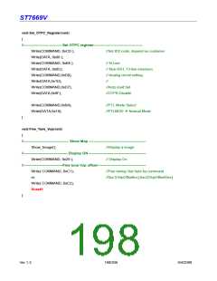 浏览型号ST7669V的Datasheet PDF文件第198页