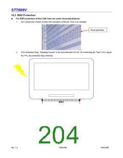 浏览型号ST7669V的Datasheet PDF文件第204页