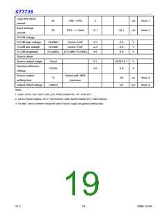 浏览型号ST7735的Datasheet PDF文件第19页
