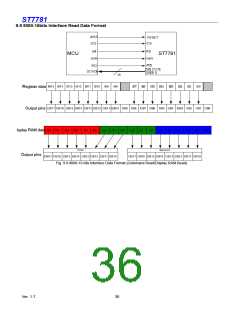 浏览型号ST7781的Datasheet PDF文件第36页