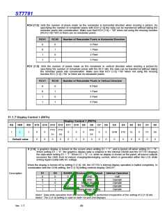 浏览型号ST7781的Datasheet PDF文件第49页