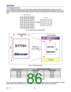 浏览型号ST7781的Datasheet PDF文件第86页