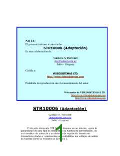 浏览型号STR10006的Datasheet PDF文件第1页