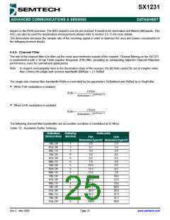 浏览型号SX1231的Datasheet PDF文件第25页