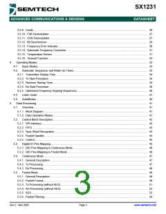 浏览型号SX1231的Datasheet PDF文件第3页
