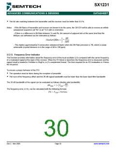 浏览型号SX1231的Datasheet PDF文件第30页
