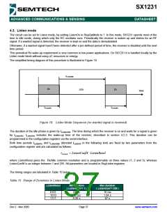 浏览型号SX1231的Datasheet PDF文件第37页