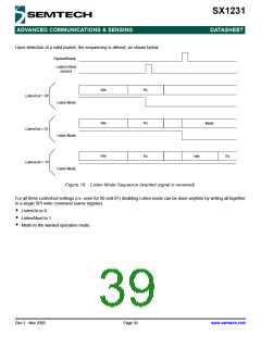 浏览型号SX1231的Datasheet PDF文件第39页