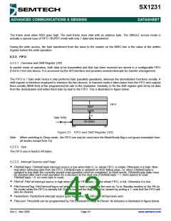 浏览型号SX1231的Datasheet PDF文件第43页