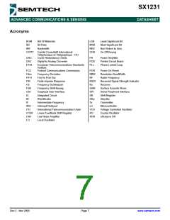 浏览型号SX1231的Datasheet PDF文件第7页