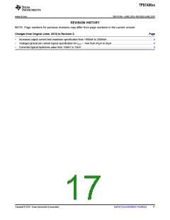 浏览型号TPS7A8001DRBR的Datasheet PDF文件第17页