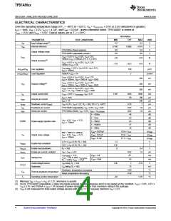 浏览型号TPS7A8001DRBR的Datasheet PDF文件第4页