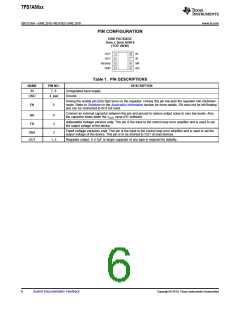 浏览型号TPS7A8001DRBR的Datasheet PDF文件第6页