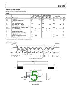 浏览型号ADIS16362BMLZ的Datasheet PDF文件第5页